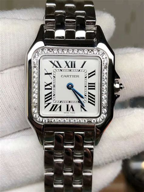 fake diamond cartier watch vs real|knockoff cartier watches.